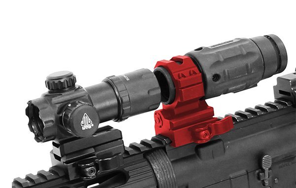UTG 30mm Flip-to-Side, Picatinny/Weaver QD Ring Mount