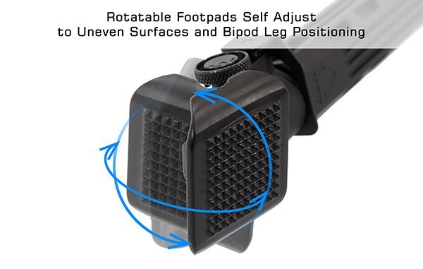 UTG Big Bore Full Stability Bipod 9"-14" Center Height