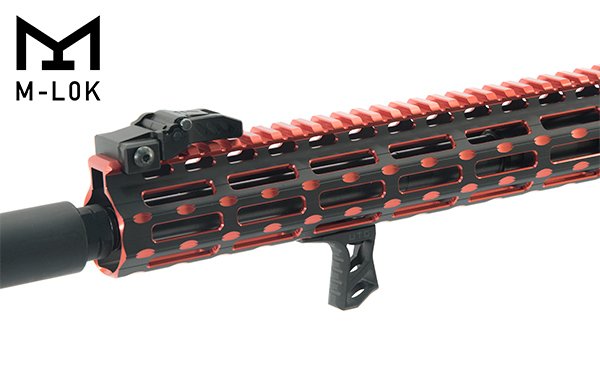 UTG M-LOK Ultra Slim Handstop - Black