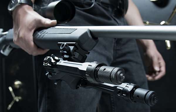 UTG PRO TBNR Bipod 7"-9" Center Height Picatinny