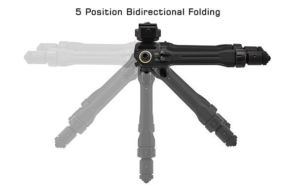 UTG PRO TBNR Bipod 7"-9" Center Height Picatinny
