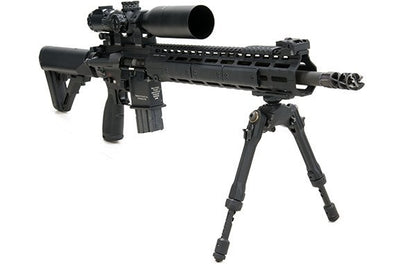Bipiede UTG PRO TBNR 7-9 pollici con attacco M-LOK, vista 7