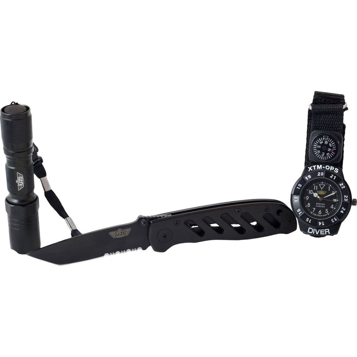 UZI 3 Pc Special Forces Gift Set