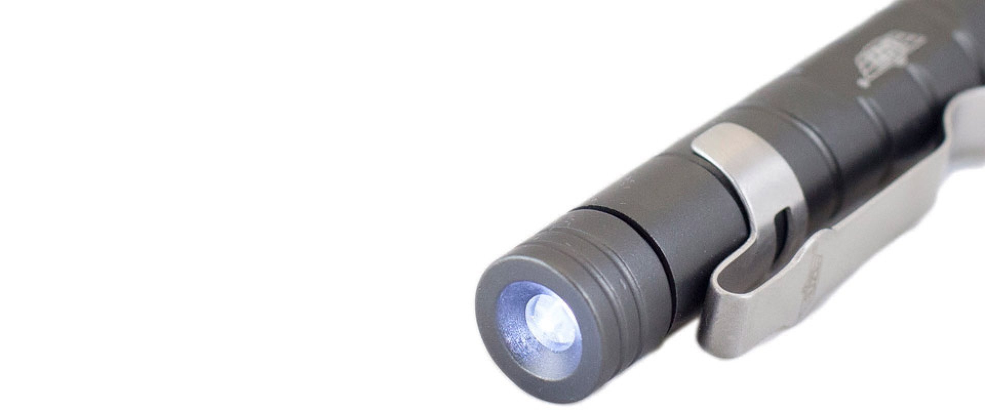 UZI Tactical LED Pen #9 - Gun Metal