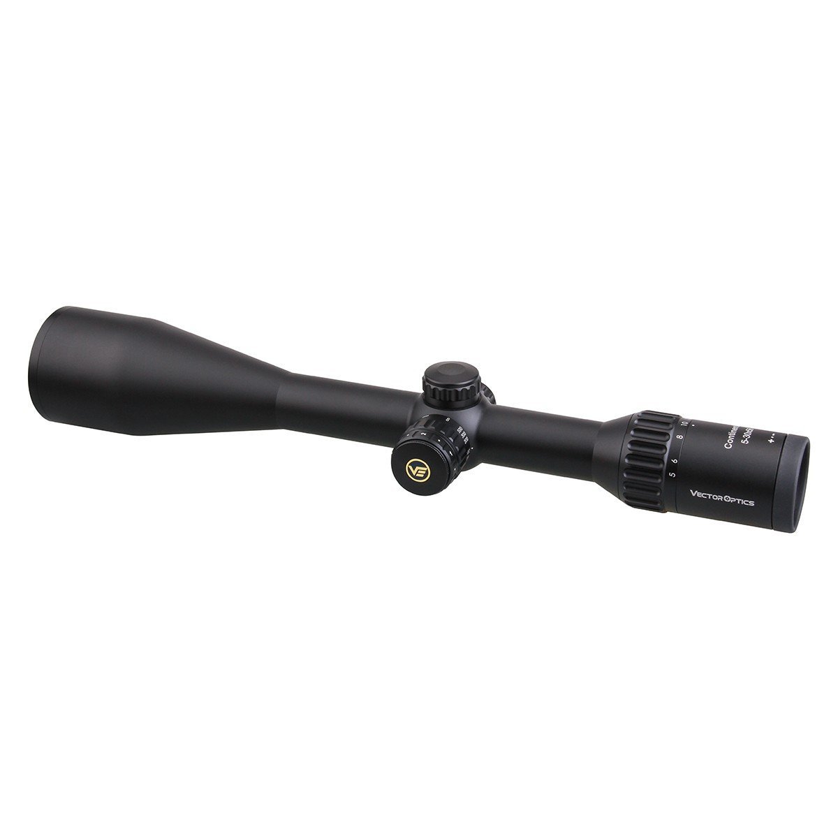 Vector Optics Continental Riflescope 30mm Tube 5-30x56mm SFP Mil Dot Reticle
