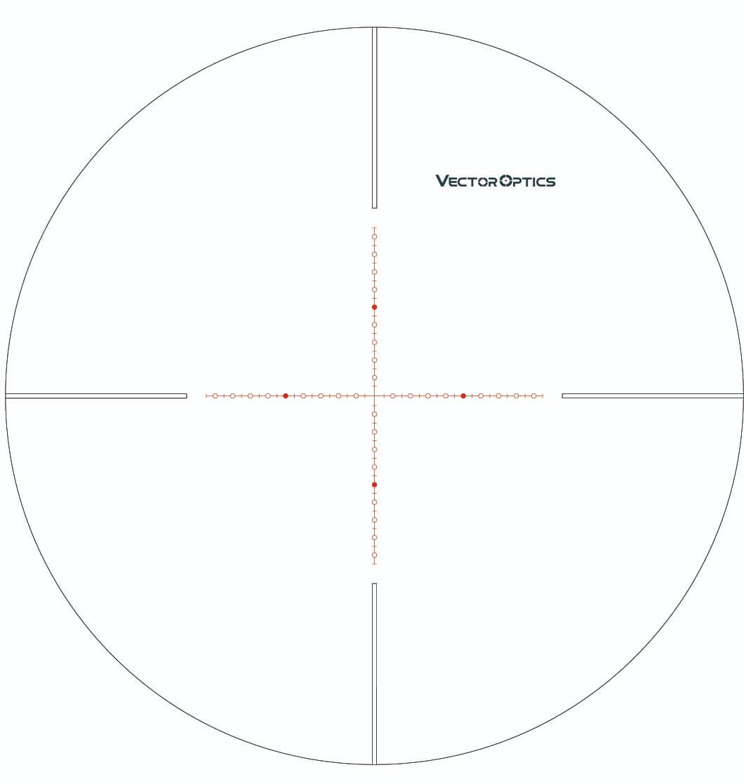 Vector Optics Continental Riflescope 30mm Tube 5-30x56mm SFP Mil Dot Reticle