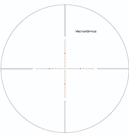 Vector Optics Continental Riflescope 30mm Tube 5-30x56mm SFP Mil Dot Reticle