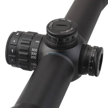 Vector Optics Continental Riflescope 30mm Tube 5-30x56mm SFP Mil Dot Reticle