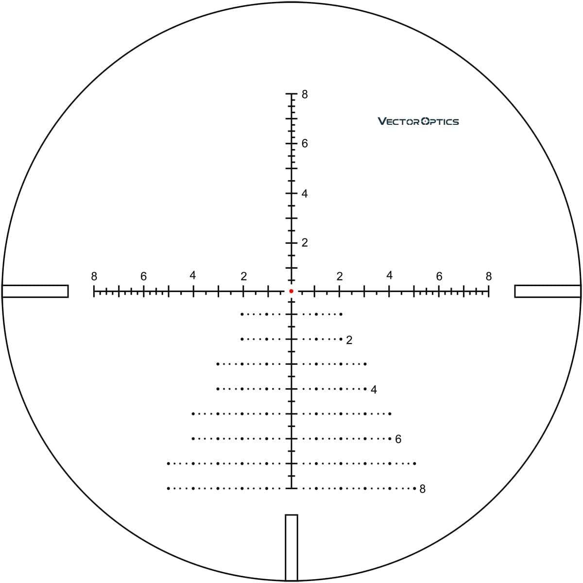 Vector Optics Continental 4-24x50SFP Tactical Riflescope VCT-20 Reticle