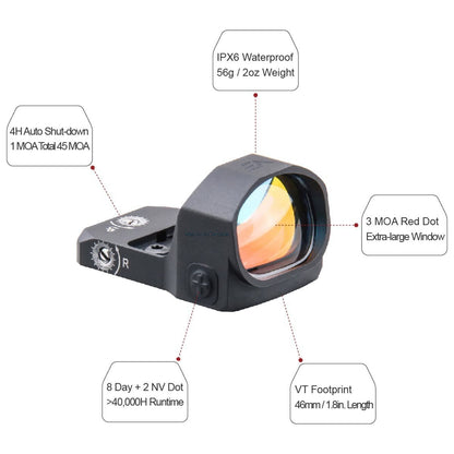 Vector Optics Frenzy 1x20x28 Red Dot Sight