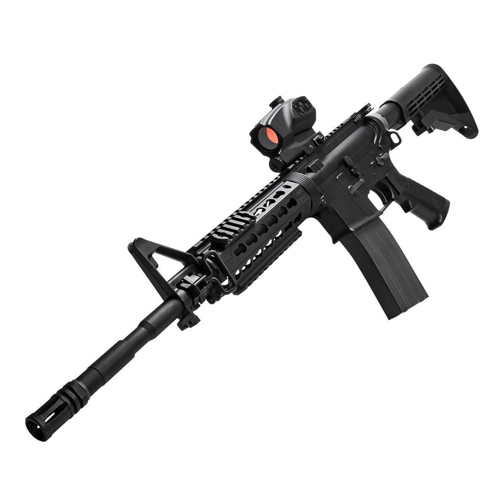 VISM AR15 KeyMod Handguard Carbine Length - Black