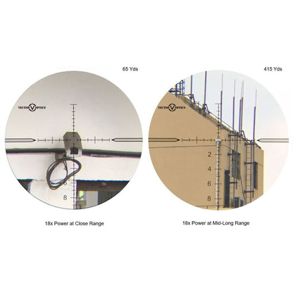 Vector Optics Taurus 3-18x50FFP Riflescope MPX1 Reticle