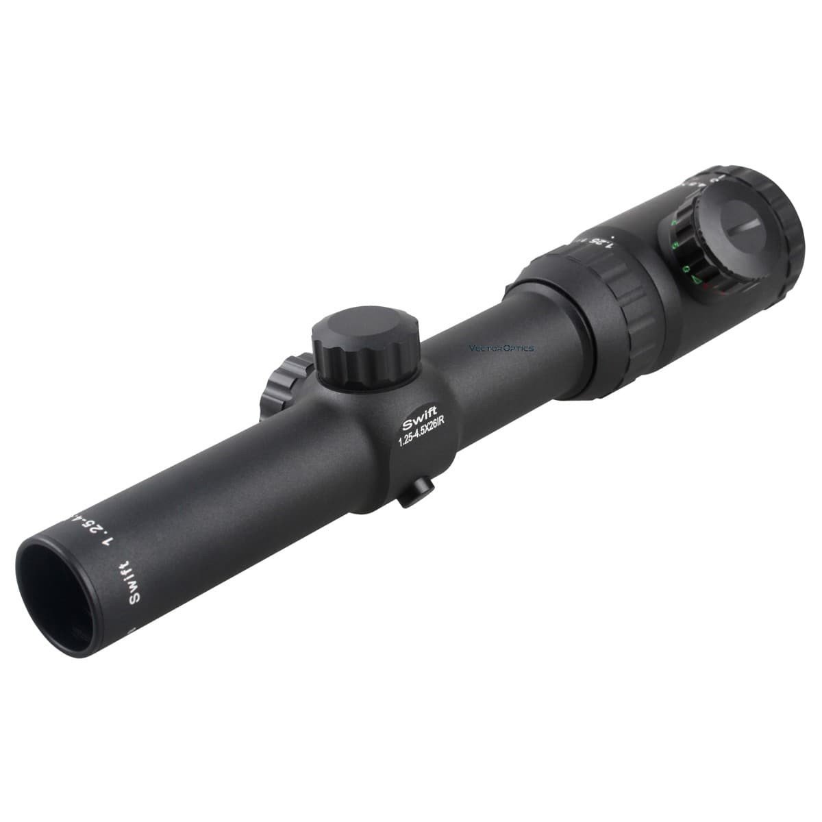 Vector Optics Swift 1.25-4.5x26SFP IR Riflescope R12 Reticle