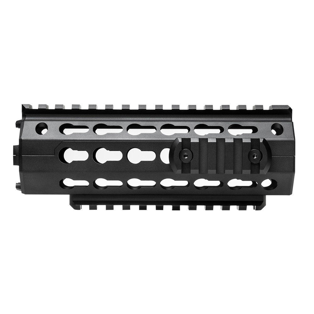 VISM AR15 KeyMod Handguard Carbine Length - Black
