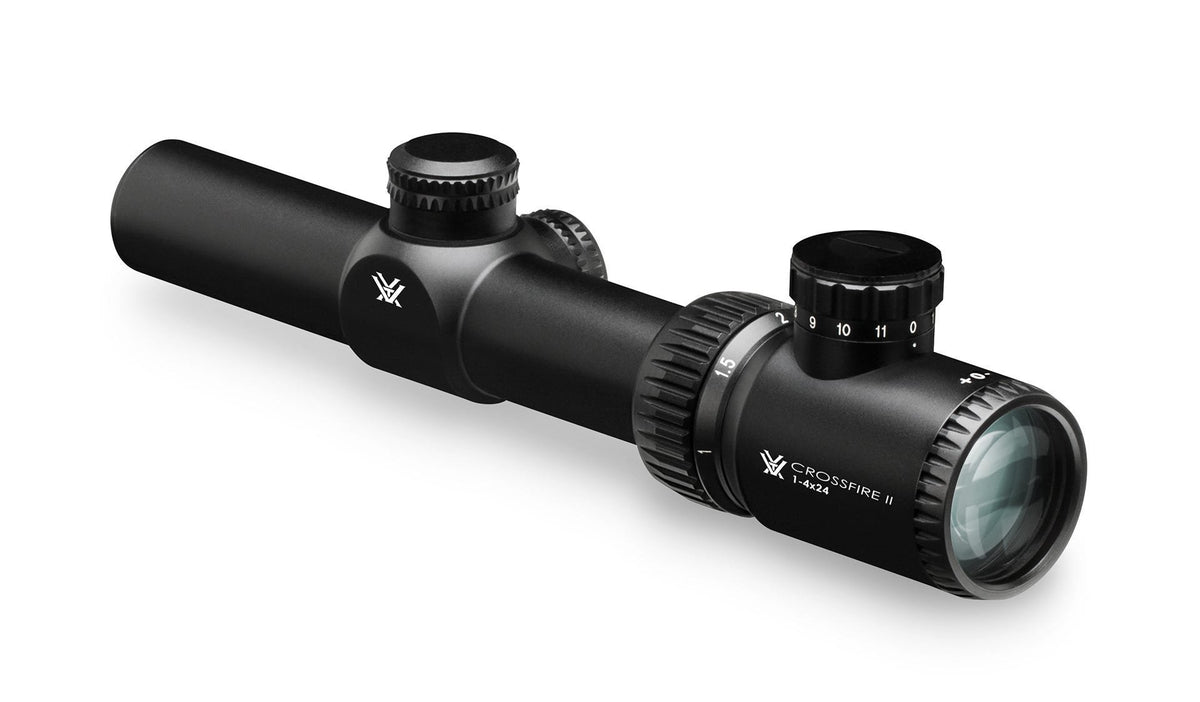 Vortex CROSSFIRE II 1-4X24 30mm Tube V-Brite MOA Reticle