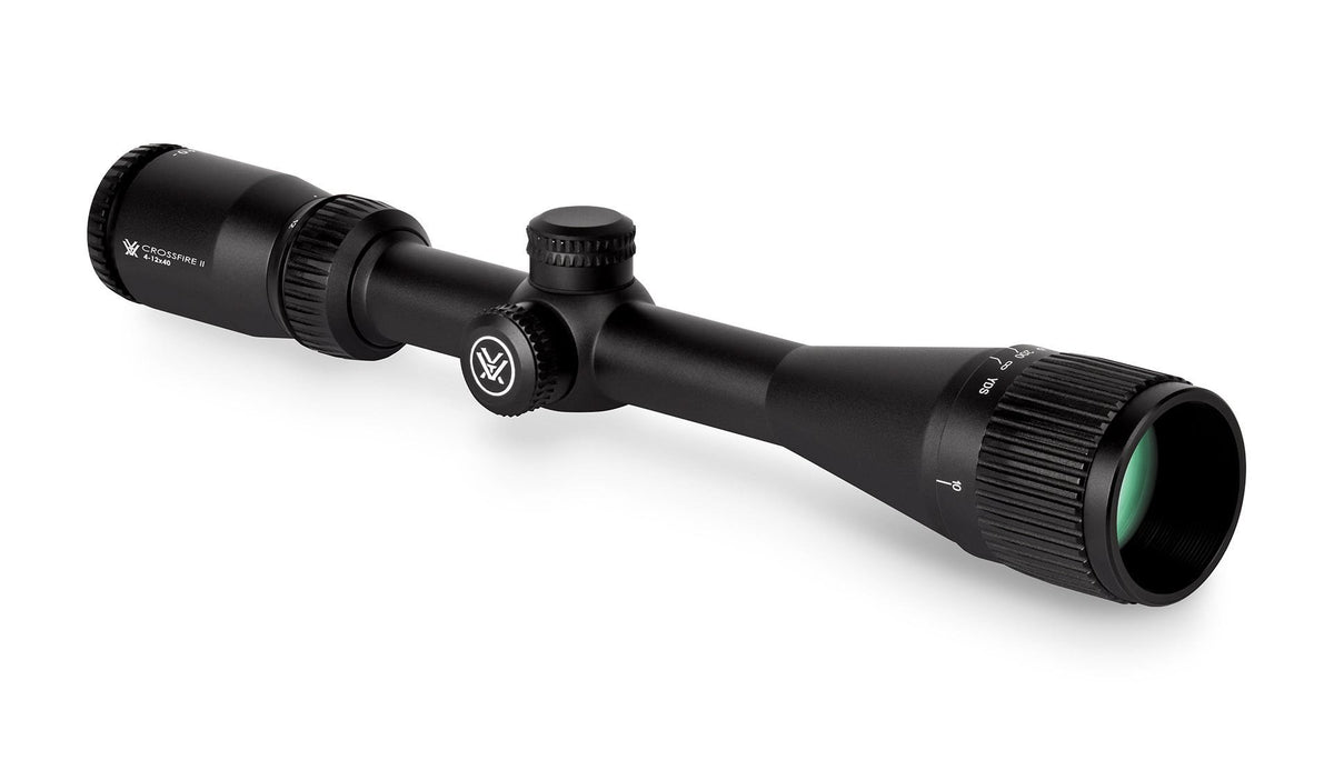 Vortex CROSSFIRE II 4-12X40 AO 1" Tube Dead-Hold BDC MOA Reticle 