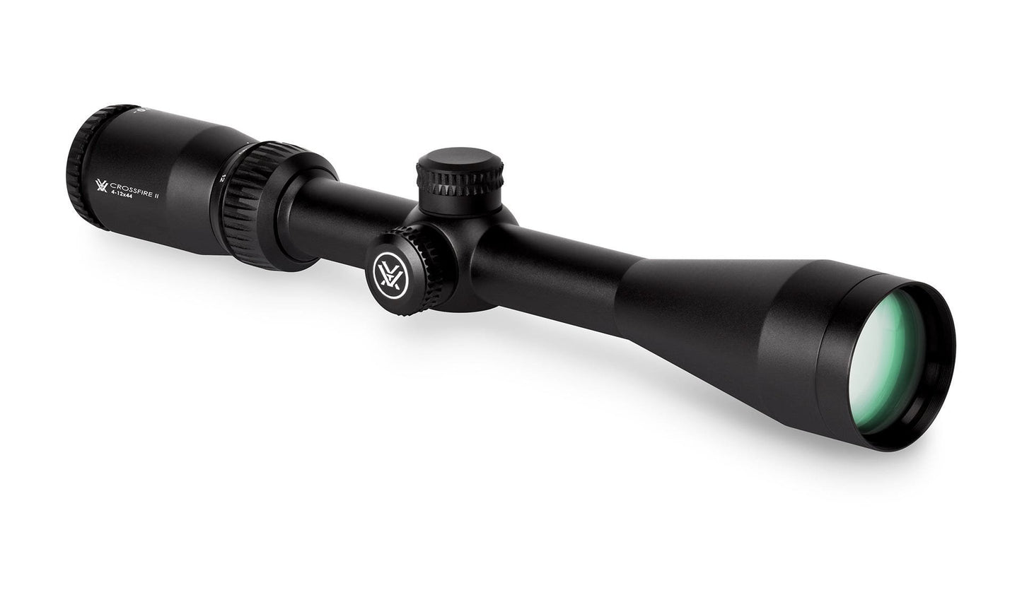 Vortex CROSSFIRE II 4-12X44 1" Tube Dead-Hold BDC MOA Reticle