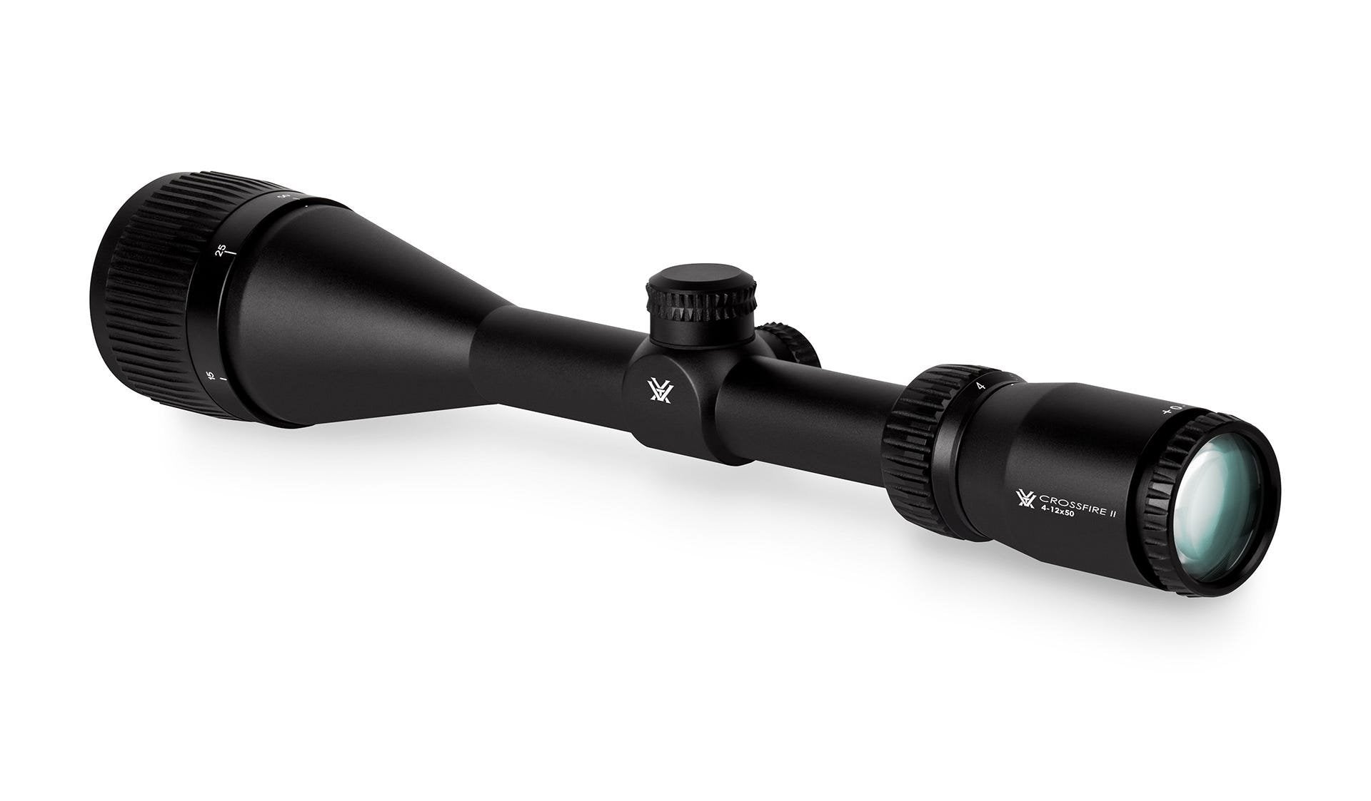 Vortex CROSSFIRE II 4-12X50 AO 1" Tube  Dead-Hold BDC MOA Reticle