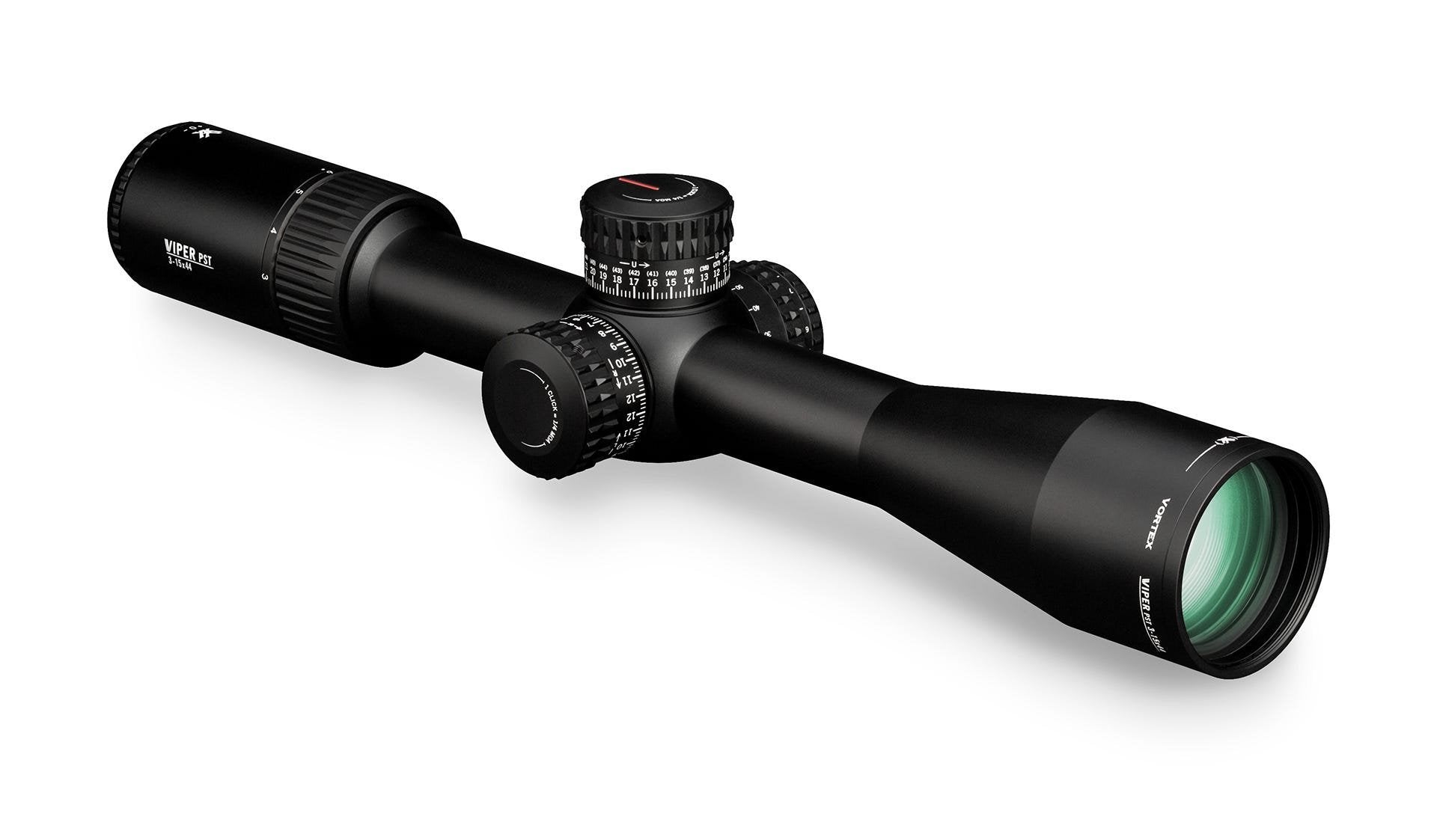 Vortex VIPER PST GEN II 3-15X44 30mm Tube FFP EBR-7C MOA Reticle