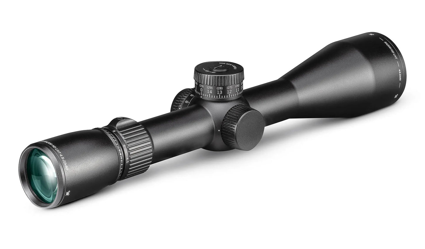 Vortex Razor HD LHT Rifle Scope 30mm Tube 4.5-22X50 FFP Illuminated XLR-2 MRAD Reticle