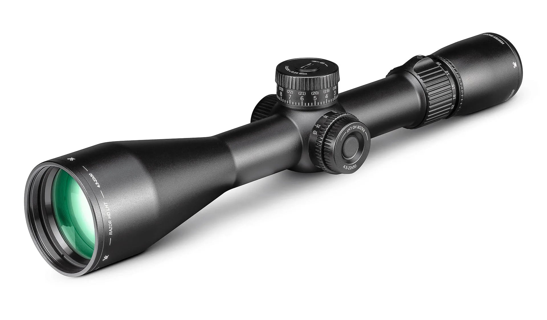 Vortex Razor HD LHT Rifle Scope 30mm Tube 4.5-22X50 FFP Illuminated XLR-2 MRAD Reticle