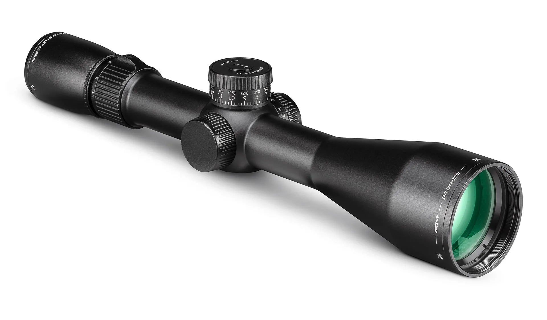 Vortex Razor HD LHT Rifle Scope 30mm Tube 4.5-22X50 FFP Illuminated XLR-2 MRAD Reticle