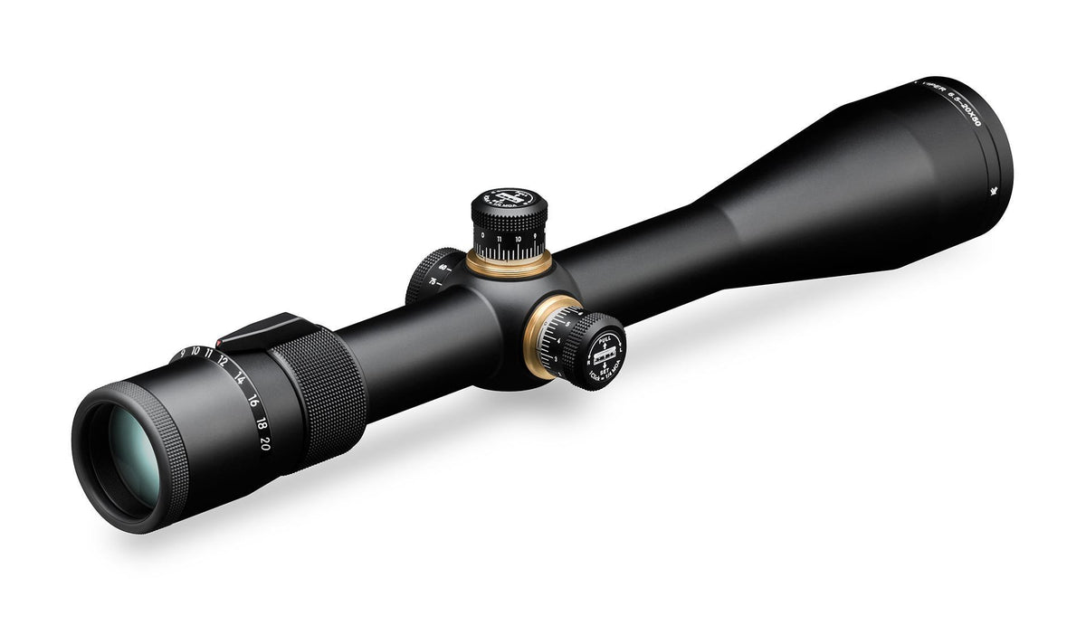 Vortex VIPER 6.5-20X50 30mm Tube PA Mil Dot MOA Reticle