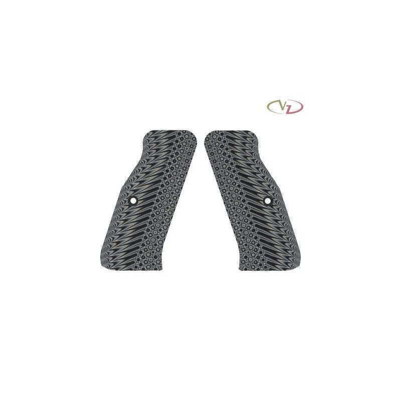 VZ Grip Guancette Per CZ75 Palm Swell Operator 2 - Black Gray