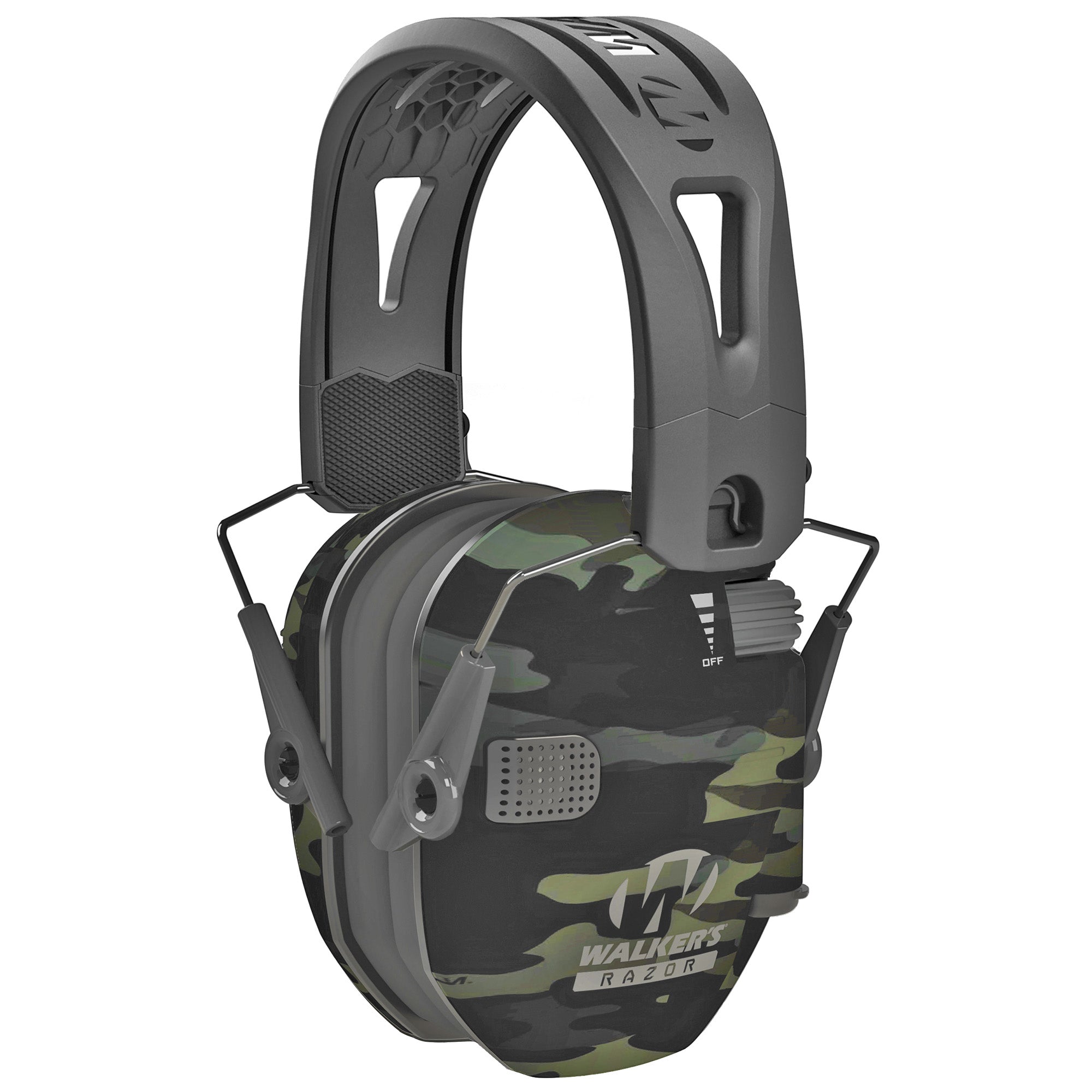 Walker's Razor Electronic Earmuff - Multicam Gray – Planet Shooters