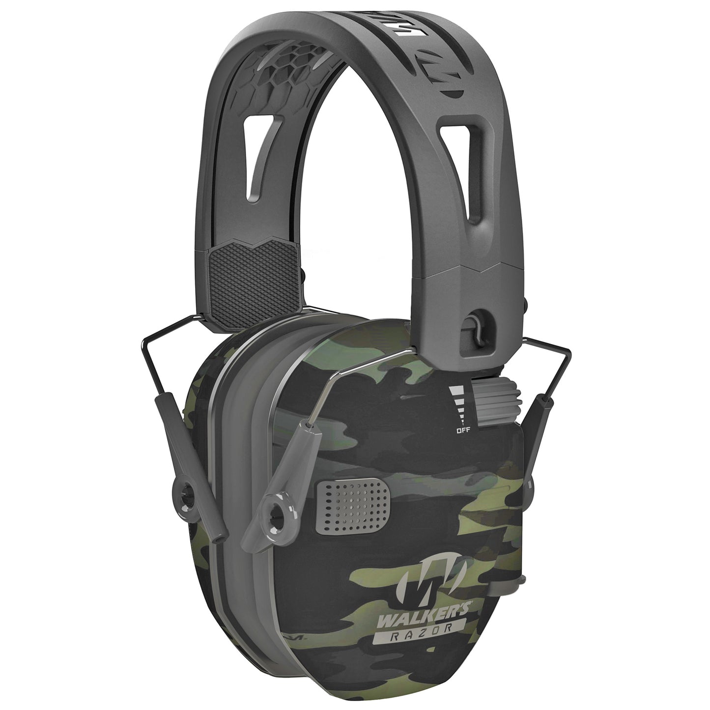 Walker's Razor Electronic Earmuff - Multicam Gray