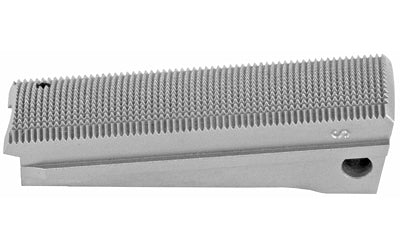 Wilson Combat, Mainspring Housing Flat, Full Size, Checkered, Stainless