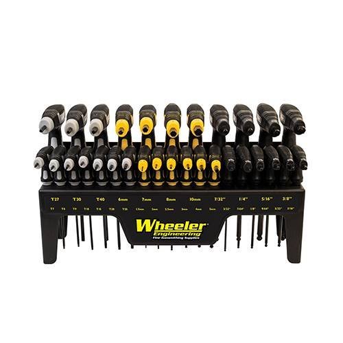 Wheeler Engineering 30 Piece SAE/Metric Hex And Torx P-Handle Set