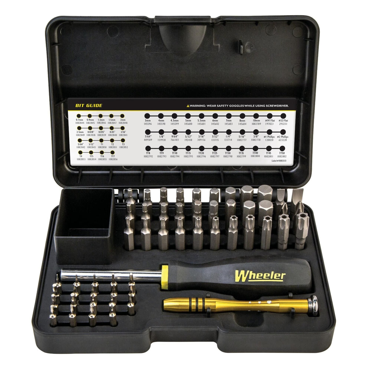 Wheeler Engineering 55 Piece SAE/Metric Hex and Torx Screwdriver Set