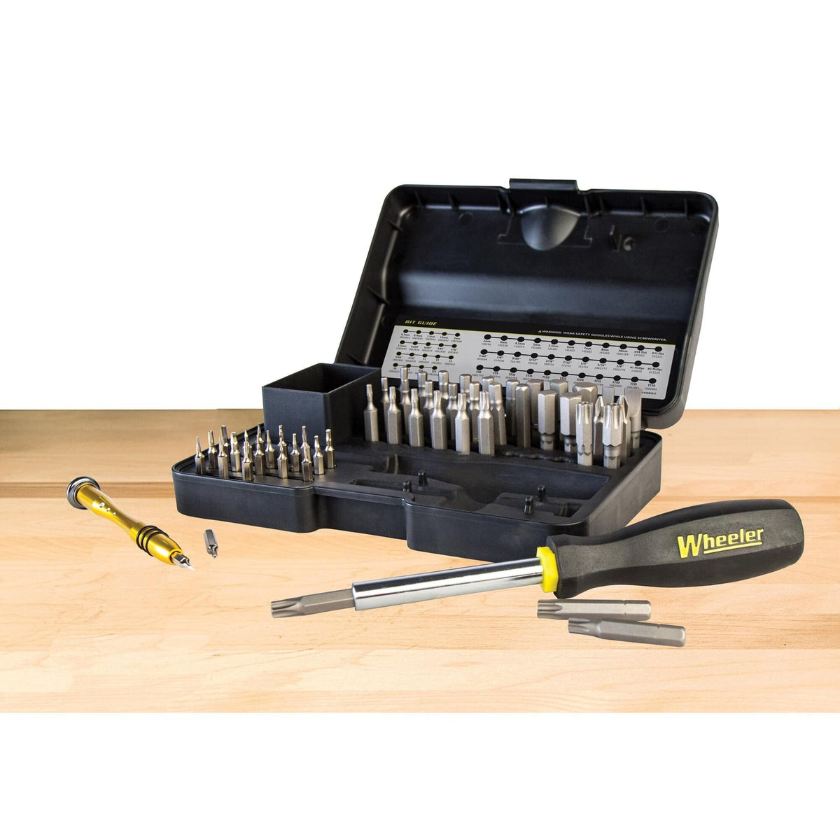 Wheeler Engineering 55 Piece SAE/Metric Hex and Torx Screwdriver Set