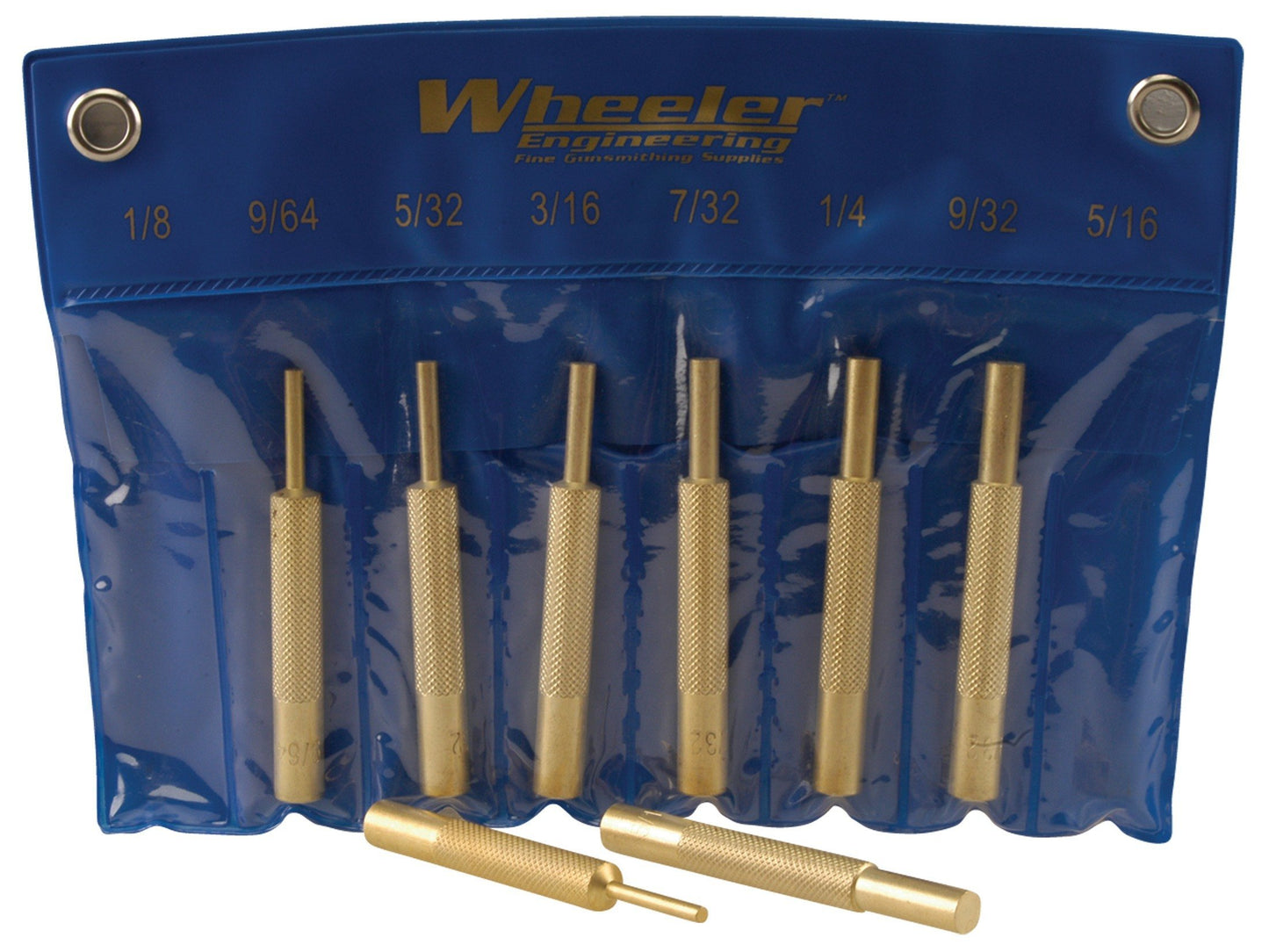 Wheeler Engineering Punch Set Brass