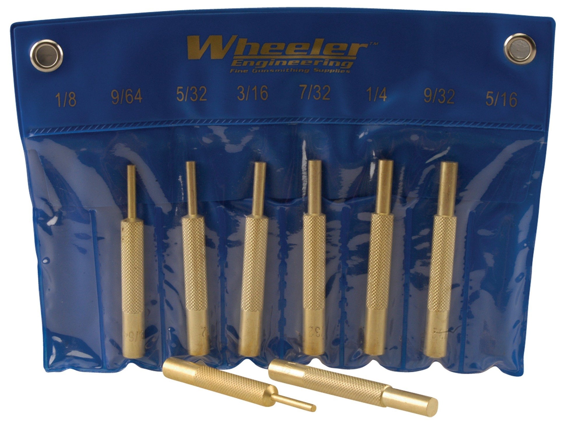 Wheeler Engineering Punch Set Brass