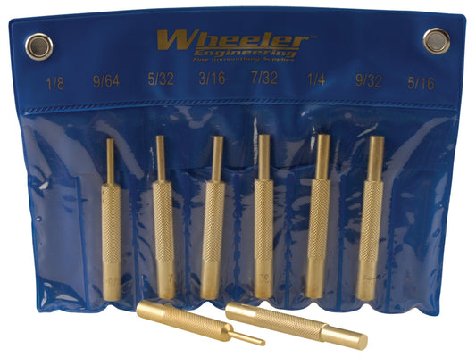 Wheeler Engineering Punch Set Brass
