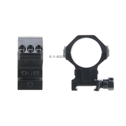 Vector Optics - X-ACCU 30mm Adjustable Elevation Picatinny Rings