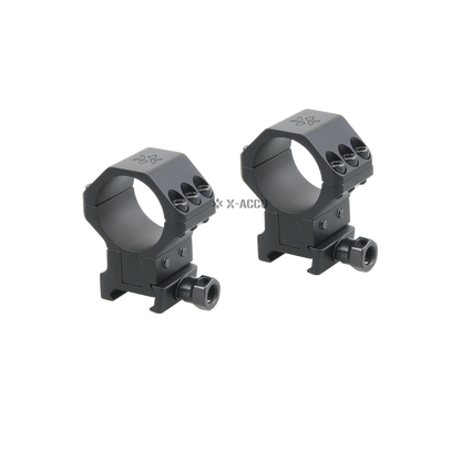 Vector Optics - X-ACCU 30mm Adjustable Elevation Picatinny Rings