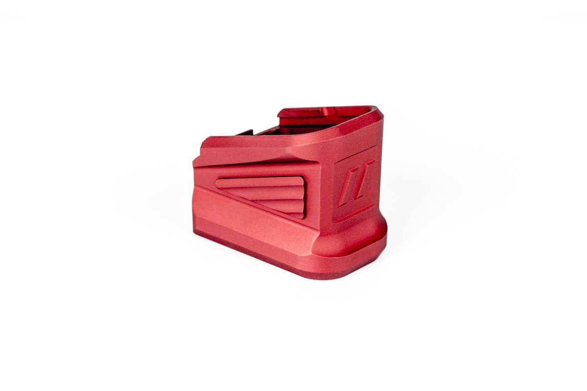ZEV Technologies Glock fondello caricatore – rosso – vista 3