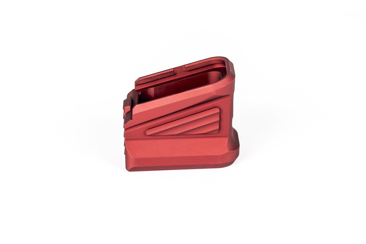 ZEV Technologies Glock fondello caricatore – rosso – vista 2