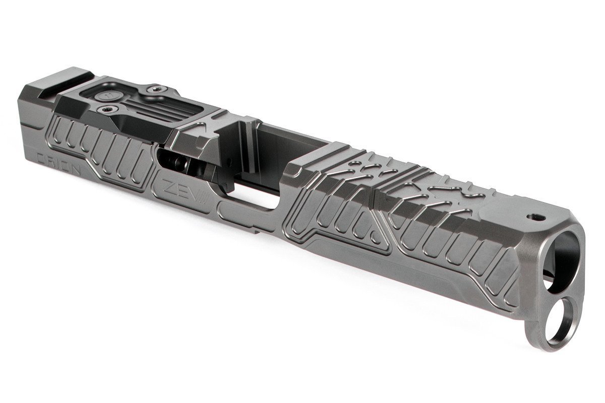ZEV Technologies Orion Stripped Slide With RMR Plate, Glock 17 Gen 5, Gray
