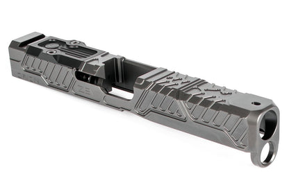 ZEV Technologies Orion Stripped Slide With RMR Plate, Glock 17 Gen 5, Gray