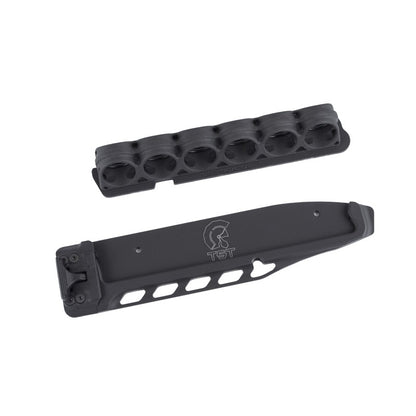 Toni System Porta cartuccia laterale base in alluminio 6 cartucce cal. 12 per Benelli M2 gen. 1