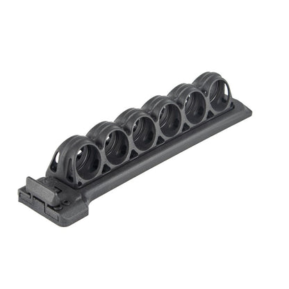 Toni System Porta cartuccia laterale base in alluminio 6 cartucce cal. 12 per Remington 870