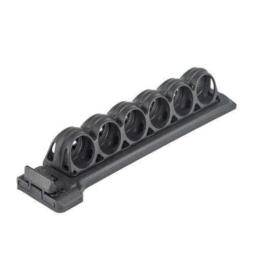 Toni System Porta cartuccia laterale base in alluminio 6 cartucce cal. 12 per Remington 870
