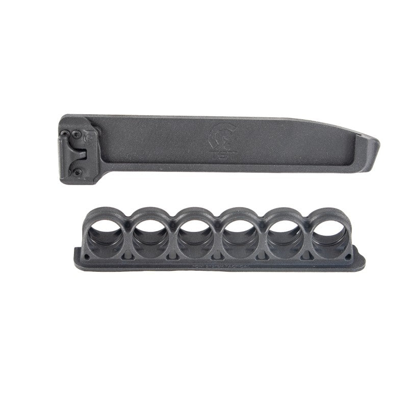 Toni System Porta cartuccia laterale base in alluminio 6 cartucce cal. 12 per Remington 870
