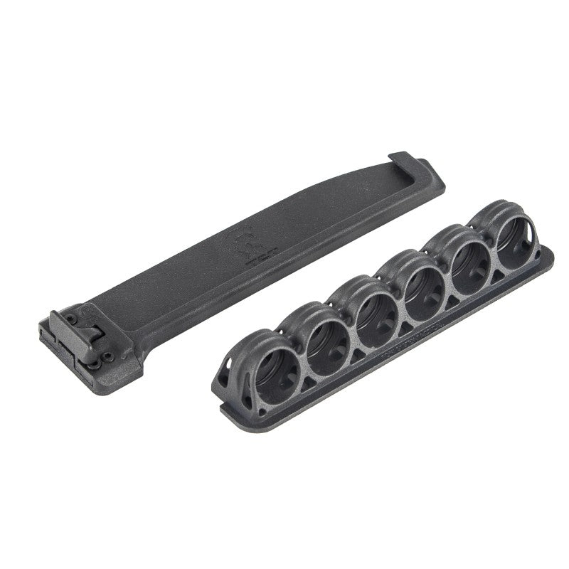 Toni System Porta cartuccia laterale base in alluminio 6 cartucce cal. 12 per Remington 870