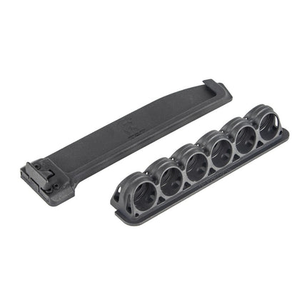Toni System Porta cartuccia laterale base in alluminio 6 cartucce cal. 12 per Remington 870