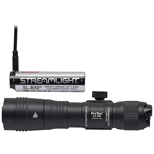 Streamlight ProTac 2.0 Rail Mount con batteria ricaricabile SL-B50